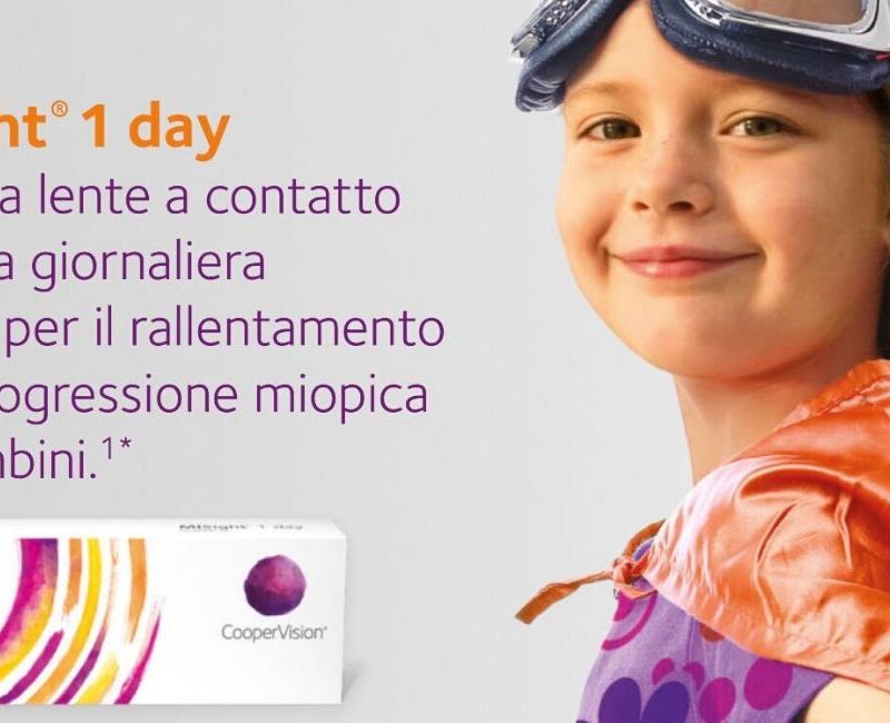 rallentare la miopia con lenti a contatto ottica veronesi bologna
