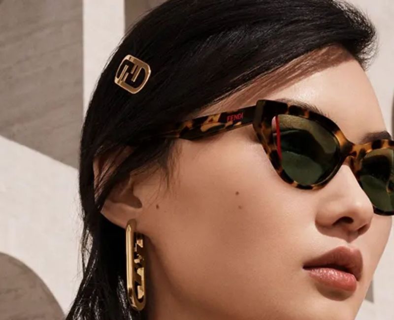 occhiali a gatto fendi istituto ottico veronesi bologna